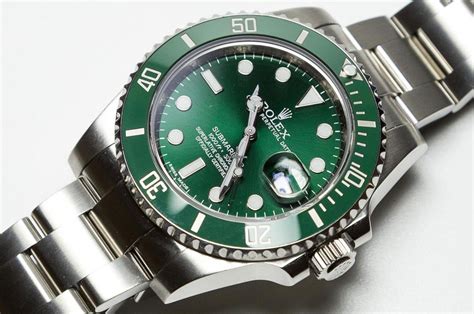 rolex submariner green face price